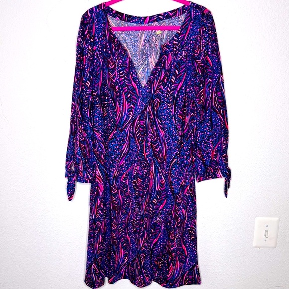 Lilly Pulitzer NWOT XXL Lilly Pulitzer Cath Dress
NWOT knee length 3/4 sleeves - Picture 3 of 8